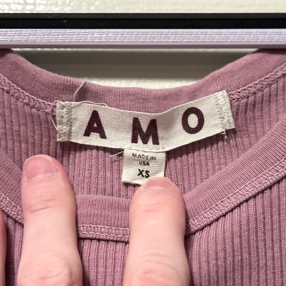 AMO Lilac Tank Top XS - Picture 2 of 4